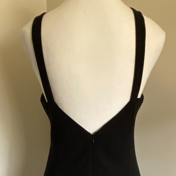 Evan-Picone Vintage Black Halter Style Party Vacation Dress- Sz- 8 - Picture 8 of 15